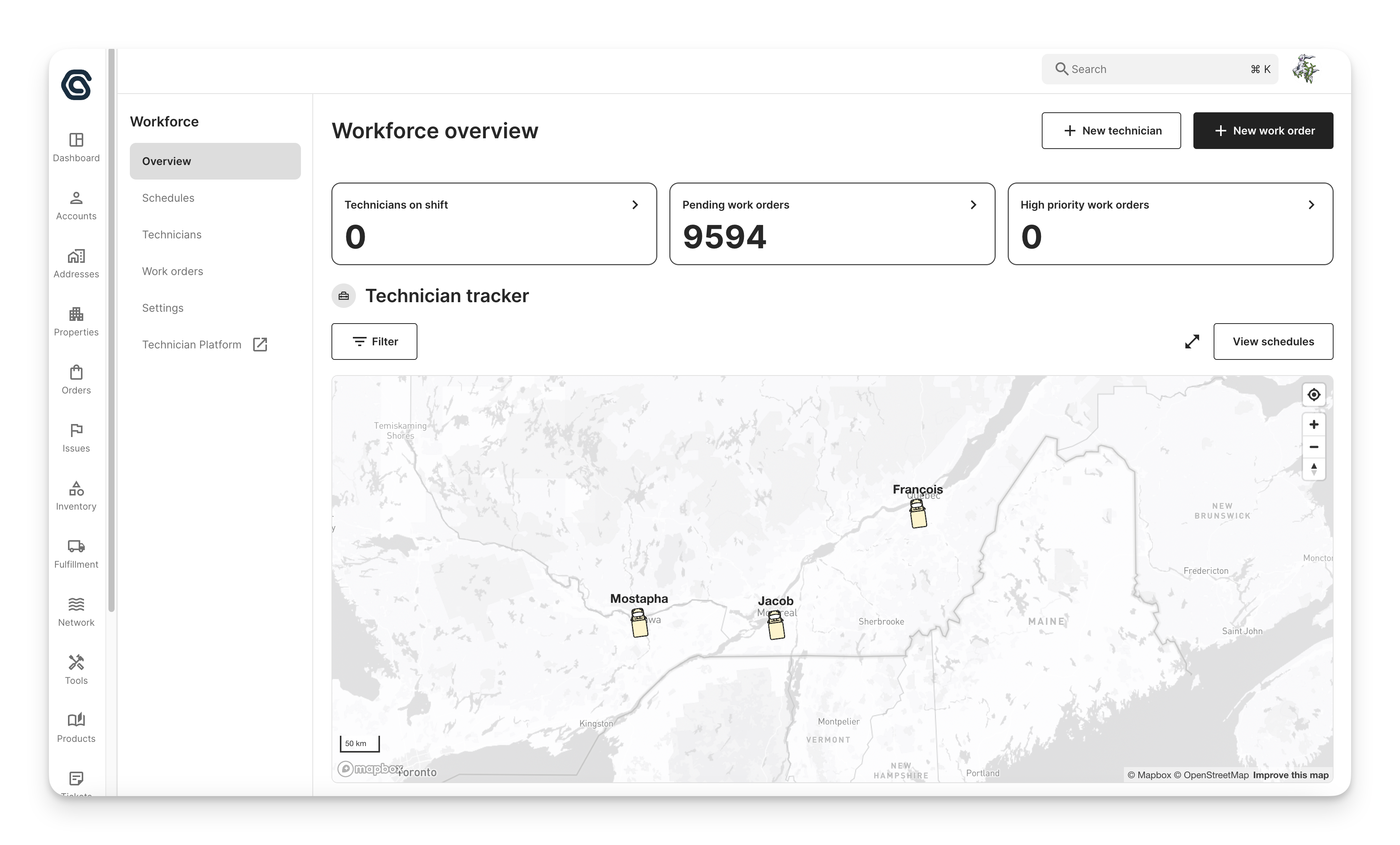 Dashboard Overview
