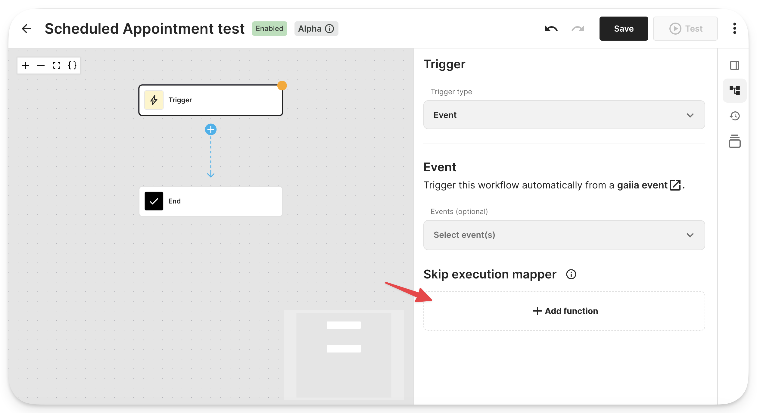 Adding a Skip execution mapper.png